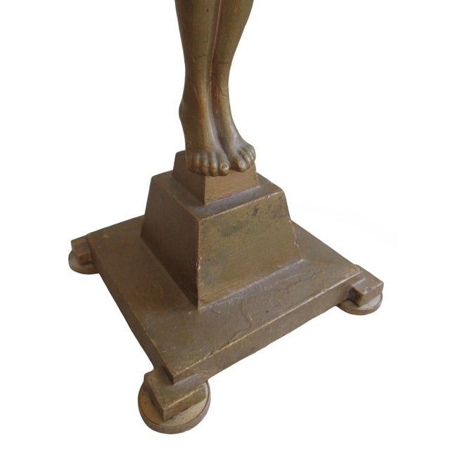 Art Deco Figural Banksway Lamp, 1930s For Sale - Image 4 of 13