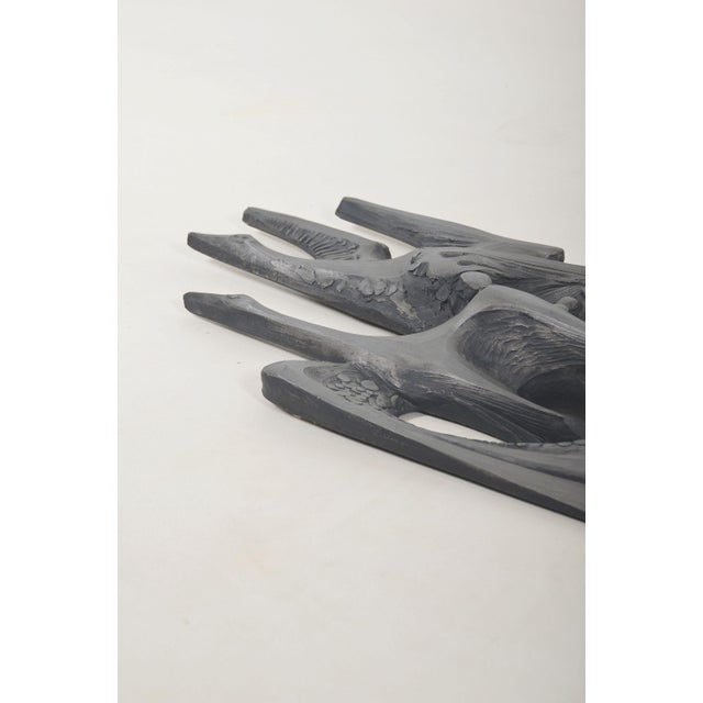Brutalist Wall Sculpture of Birds from Ars Munda, 1970s For Sale - Image 6 of 7