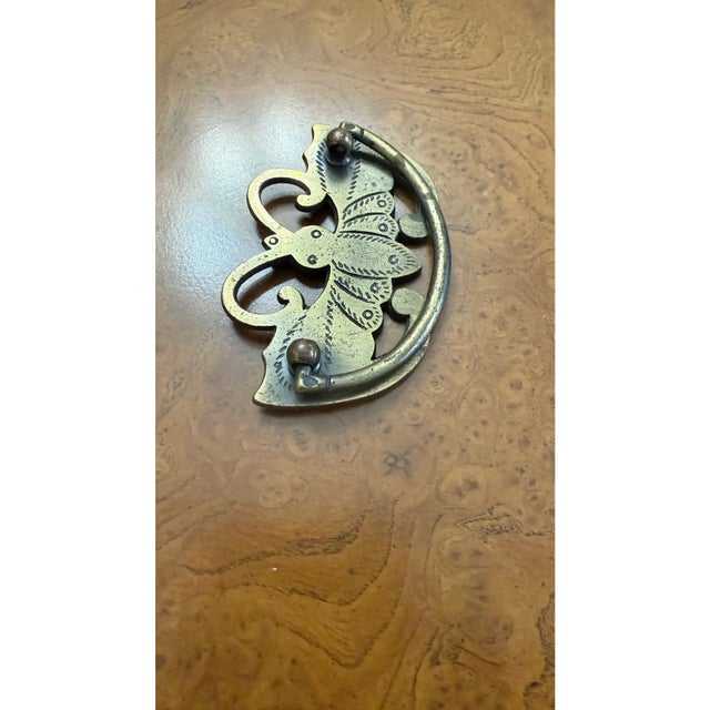 Brass 1970s Henredon Asian Dresser Pull For Sale - Image 8 of 9