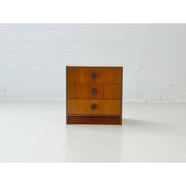 Mid-Century Modern Teak Bedside Tables, 1960s, Set of 2 For Sale - Image 6 of 16