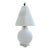1920s Diminutive Frosted Glass Art Deco Table Lamp French Industrial / Machine Age For Sale