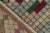 Textile 1960s Vintage Distressed Industrial Deco Rug in Multicolor Diamond Patterns For Sale - Image 7 of 7