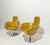 Swivel Armchairs with Chromed Legs, 1980s, Set of 2 For Sale - Image 6 of 18