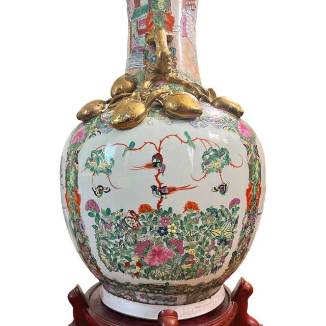 Early 20th Century Chinese Da Qing Qianlong Nian Zhi Large Porcelain