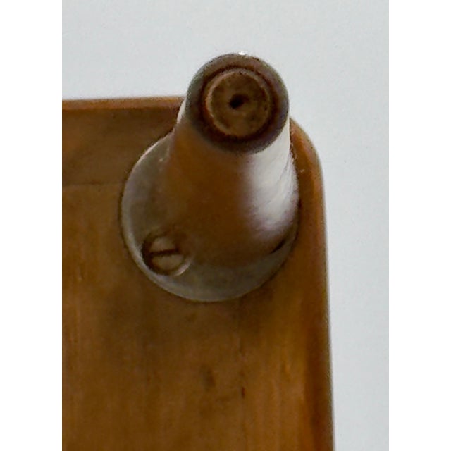 Vintage 1960s Dux of Sweden - 3 Teak All Original Early Design Stacking Tables For Sale - Image 12 of 12