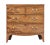 English Burr Walnut Bow Front Chest of Drawers circa 1870 with Bookmatch Veneer For Sale In Atlanta - Image 6 of 9