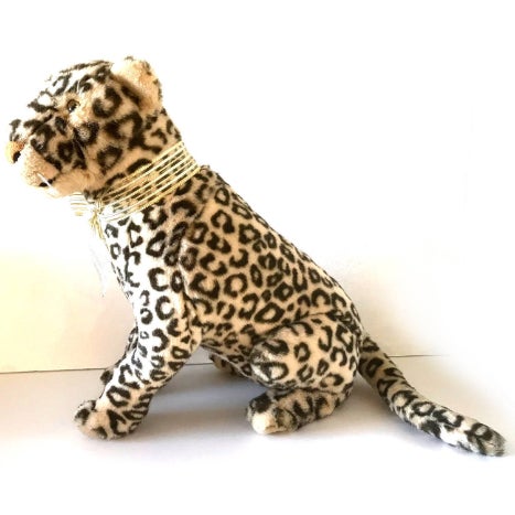 Vintage Large Leopard Stuffed Animal | Chairish