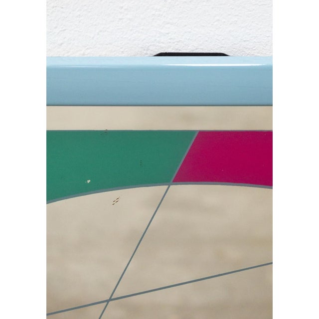 Morphos Wall Mirror by Carmi for Acerbis International, 1980s For Sale - Image 4 of 8