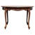 French Cherry wood Dining Table from the 80s. Exquisitely tradinional handcrafted - richly decorated Tabletop and...