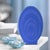 Radiant Blue Tall Ceramic Vase For Sale - Image 9 of 10