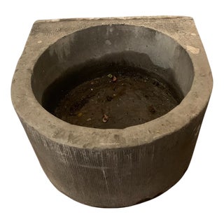 Blue Stone Outdoor Sink, 19th Century For Sale