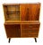 Mid-Century Teak Bureau Bookcase, 1960s For Sale