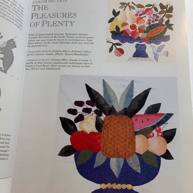 1990s Papercuts and Plenty Classic Quilt Applique Book For Sale - Image 9 of 13