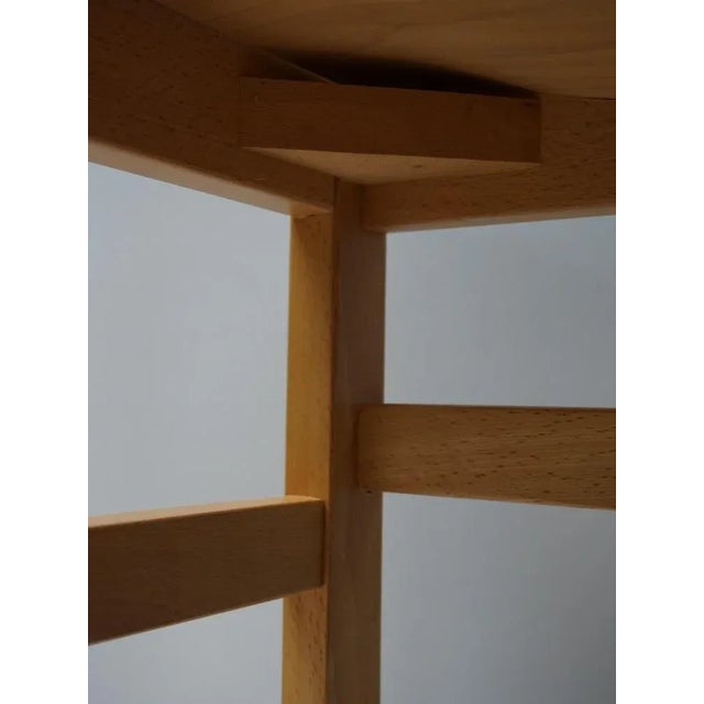 Dutch Plywood and Beech Armchair attributed to Enraf Nonius for Delft, 1970s For Sale - Image 3 of 11