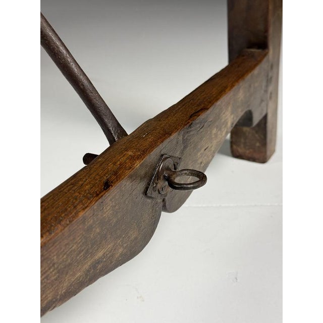 Brown Spanish Table, 18th Century For Sale - Image 8 of 18