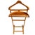 Brown Vintage Italian Valet Stand, 1960s For Sale - Image 8 of 8