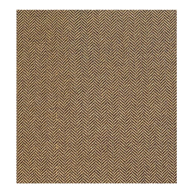 Ralph Lauren "Sutherland" Barley Cotton Blend Herringbone Fabric- 7 Yards For Sale