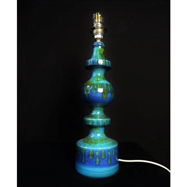 1960s Large Ceramic Table Lamp from Carstens Tönnieshof, Germany, 1960s For Sale - Image 5 of 8