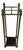 Vintage English Brass Umbrella & Cane Stand With Urn Finials For Sale