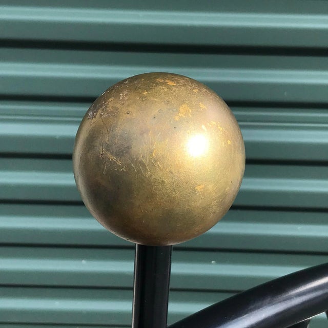 Black Postmodern Tabletop Valet Stand or Coat Rack For Sale - Image 8 of 13