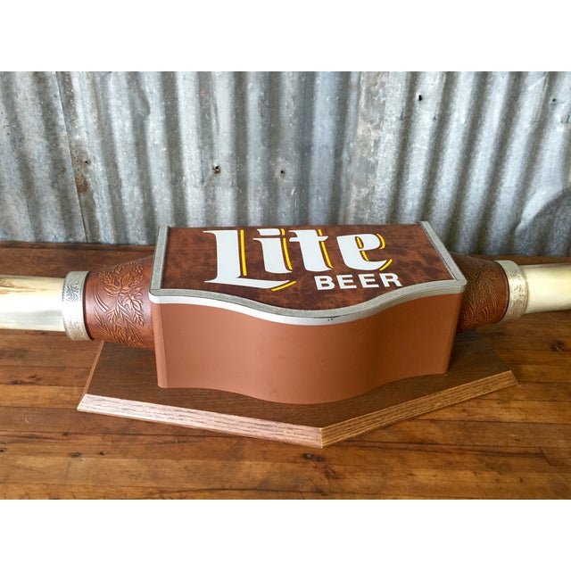 vintage miller lite light up sign