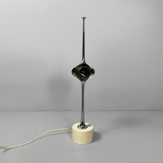 Arredoluce Italian Modern Cobra Table Lamp by Angelo Lelii for Arredoluce, 1960s For Sale - Image 4 of 18