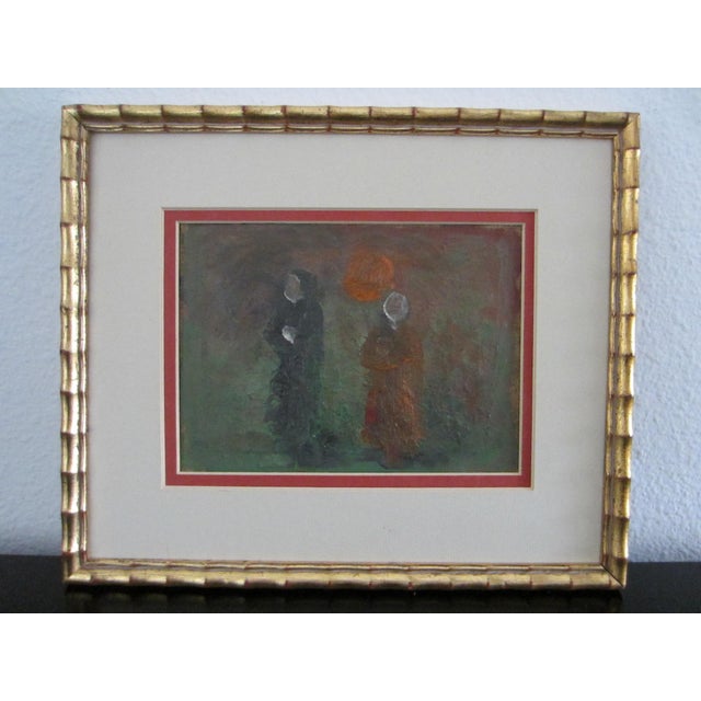Roky Roka Fine Oil Base Collection Figures Abstract Framed Portrait For Sale In Los Angeles - Image 6 of 9