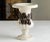 Large Vintage Marble Urn With Ornamental Iron Decor For Sale - Image 4 of 5