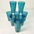 1950s Vintage Boho Chic Carnival Tent Striped Tumbler Glasses - Set of 8 For Sale - Image 6 of 11