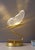 Butterfly-Shaped Led Art Table Lamp For Sale - Image 4 of 7