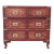 Mid 20th Century Vintage Decorative Wooden Brass Inlaid Campaign Chest For Sale