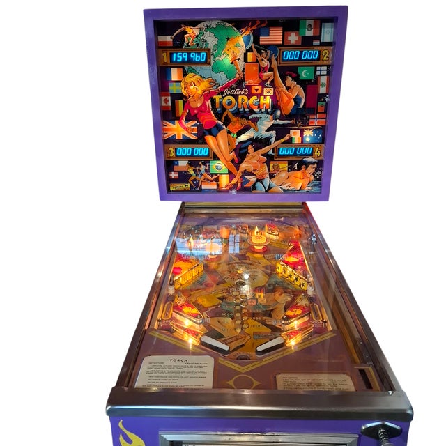 Flipper Torch Pinball Machine, 1980 For Sale - Image 4 of 8