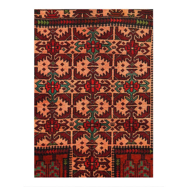 Balouch rugs are handmade tribal rugs from Eastern Afghanistan. These are primarily knotted by Pashtun and Baluch nomad...