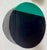 Add a 3D element to your contemporary space with a round disk in black and green. Designed to hang on wall alone or in...