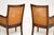 1930s Antique Regency Mahogany and Leather Cane Back Armchairs, 1930s, Set of 2 For Sale - Image 5 of 15