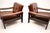 Vintage Danish Leather Chairs, 1960, Set of 2 For Sale - Image 4 of 11