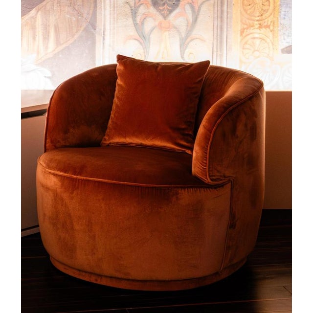 Cipria Armchair in Solid Wood, Upholstery & Polyurethane Foam by Softhouse Dimensions: D 82 x W 77 x H 70 cm. Materials:...
