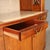 Italian Display Cabinet in Mahogany and Marble For Sale - Image 10 of 16