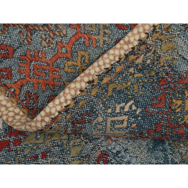 Vintage Hand-Knotted area rug is a semi-antique vintage area rug. The '70s Eastern region of Anatolia's unique rug is...