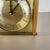 Modernist Teak and Brass Wall or Table Clock from Zentra, Germany, 1960s For Sale - Image 9 of 15