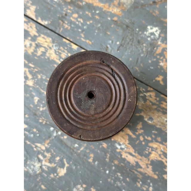 Antique Salt Cellars in Turned Burl Wood, Circa Early-Mid 19th Century For Sale - Image 12 of 12