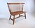 20th Century American Comb Back Windsor Settee Bench For Sale - Image 14 of 16