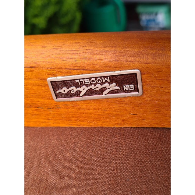 Vintage Habeo Model Chairs in Teak, Germany, 1950s, Set of 4 For Sale - Image 10 of 17