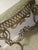 Metal Ornate Vintage Wrought Iron & Green Marble Entryway/Foyer Table For Sale - Image 7 of 7