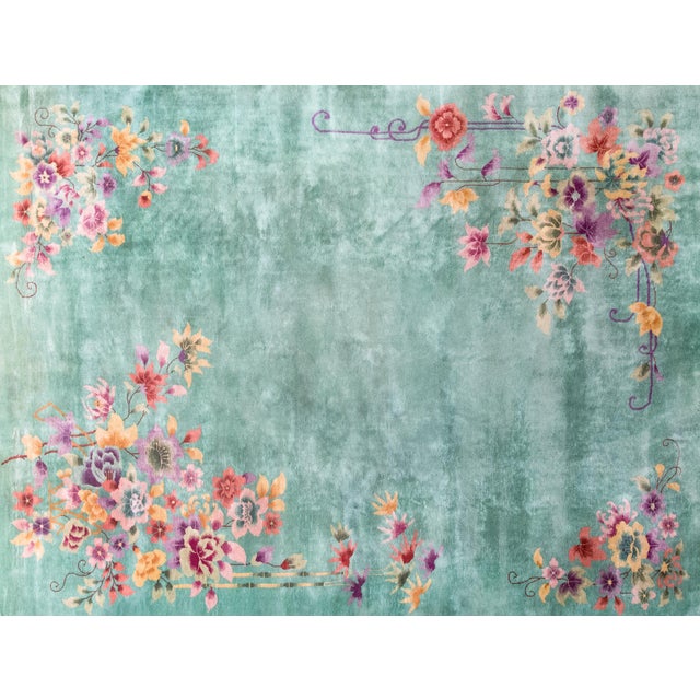 Early 20th Century Chinese Art Deco Rug For Sale - Image 14 of 15