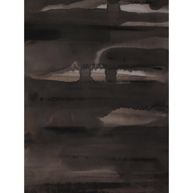 Karina Savonenko, Horizontal Organic Lines in Brown, 2026, Cotton & Acrylic & Pine, Framed For Sale - Image 3 of 9