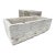 19th Century French Limestone Trough With Recessed Interior Molding For Sale