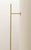 TF411 Wall Lamp in Satin Brass with Orientable Tubular Diffuser by Daluce For Sale - Image 4 of 8