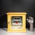 Wood Antique Antiseptic Sterilizer Barber Shop Cabinet c.1920 For Sale - Image 7 of 10