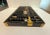 Wood Vintage Chinese Lotus-Flower Brand Suanpan Abacus With Brass Accents Brass 11 Rows 77 Beads For Sale - Image 7 of 12